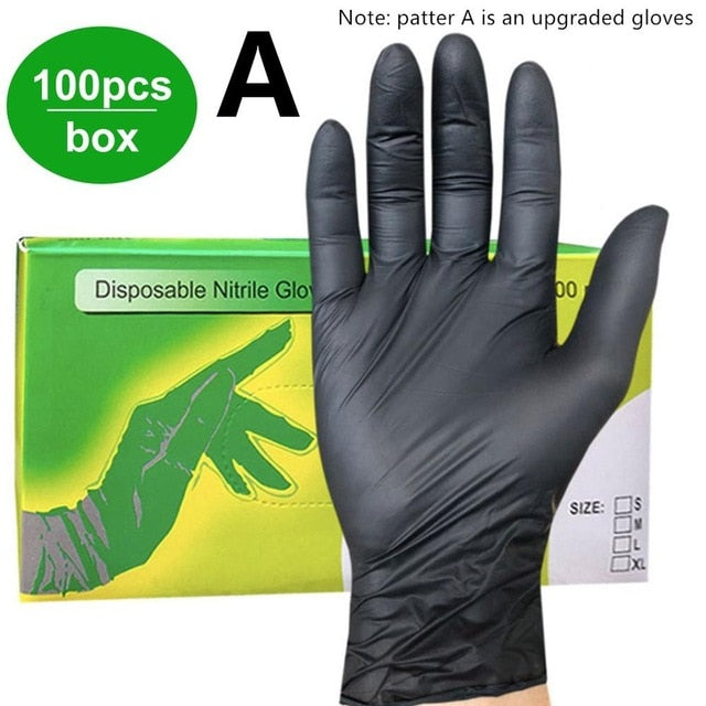 100PCS Ammex Disposable Rubber Nitrile Gloves - FutureMed Global