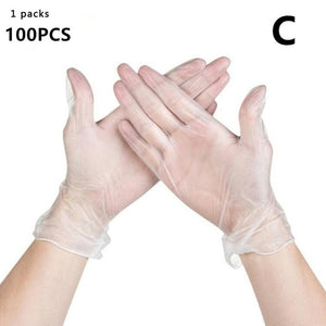 100PCS Ammex Disposable Rubber Nitrile Gloves - FutureMed Global