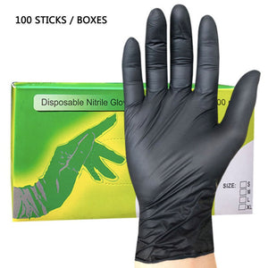 100PCS Ammex Disposable Rubber Nitrile Gloves - FutureMed Global