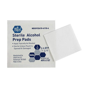 100PCS/200PCS Alcohol Wipe Pad Medical Swab Sachet with Antibacterial agent - FutureMed Global