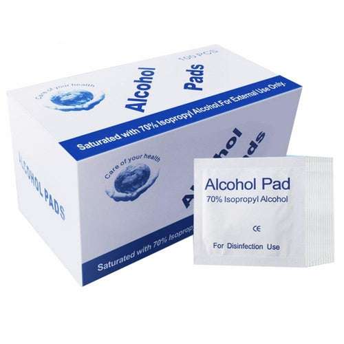100pcs/box Portable Universal Alcohol Pads for Disinfection use in Hospital - FutureMed Global